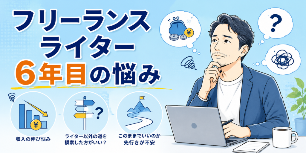 ライターとしての停滞感 イメージ